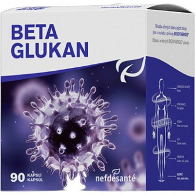 Nefdesanté beta glukan 90 kapslí – Hledejceny.cz