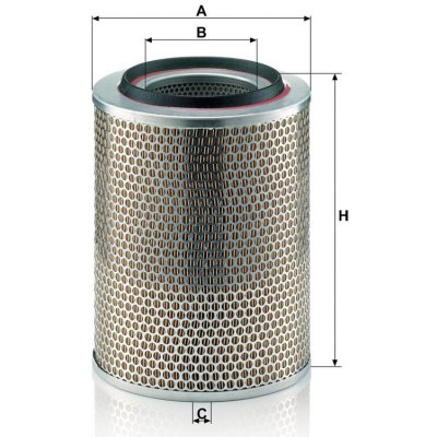 MANN-FILTER Vzduchový filtr MANN C23440/2 (MF C23440/2) – Hledejceny.cz