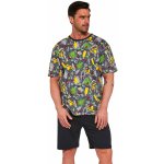 Cornette 323/108 Mexico 2 pánské pyžamo krátké tm.šedé – Hledejceny.cz