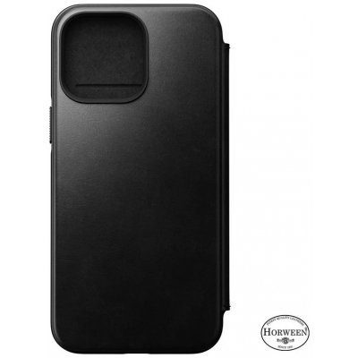 Pouzdro Nomad Leather Folio iPhone 14 Pro Max - černé