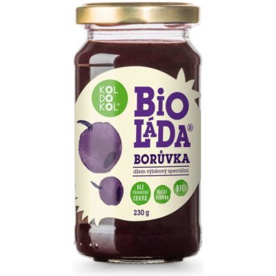 Koldokol Bioláda ovocná borůvka BIO 230 g – Zboží Mobilmania