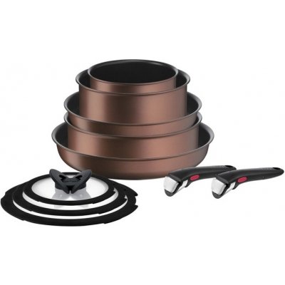 Tefal Sada nádobí Ingenio Resource L7659042 10 ks – Zbozi.Blesk.cz