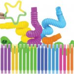 Kruzzel 19741 Stavebnice natahovací trubičky antistres 16,5 - 51 cm 20 ks – Zboží Mobilmania