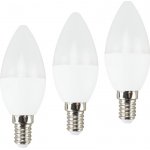 Solight žárovka LED E14 6W teplá bílá ECOLUX WZ431-3 3ks – Hledejceny.cz