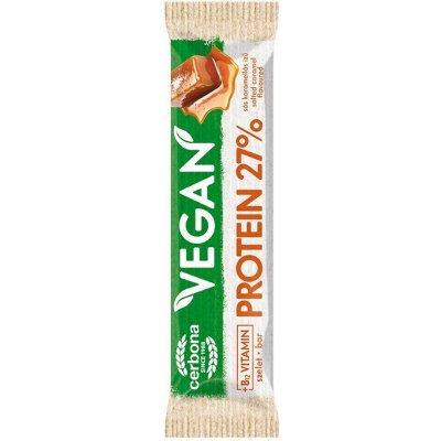 Cerbona Vegan Proteinová tyčinka 40g – Zboží Mobilmania