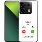 mmCase na Xiaomi Redmi Note 13 Pro 5G/Poco X6 5G - víno volá bílé pozadí – Zboží Živě