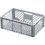 TBA Plastová Euro přepravka 600 x 400 x 220 cmmm perforovaná – Zboží Mobilmania