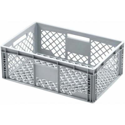 TBA Plastová Euro přepravka 600 x 400 x 220 cmmm perforovaná – Zboží Mobilmania