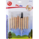 Main Paper S.L. Main Paper Sada nástrojů na modelování Artix kov s dřevěnou rukojetí 11 ks – Hledejceny.cz