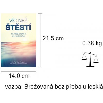 Víc než štěstí Jak nalézt a splnit si své největší přání - Frank J. Kinslow – Zbozi.Blesk.cz