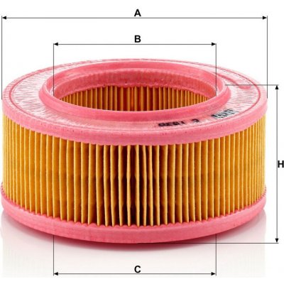 MANN-FILTER Vzduchový filtr MANN C1530 (MF C1530) – Hledejceny.cz
