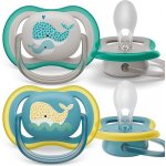 Philips Avent Ultra Air SCF349 dudlík Whale 2 ks – Zboží Dáma