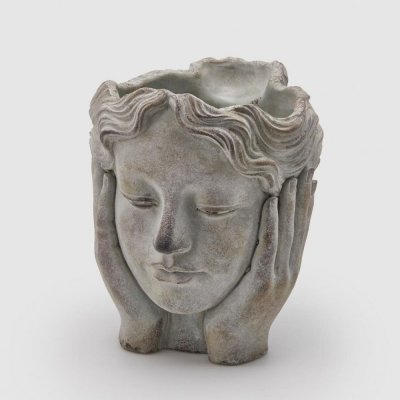 Betonová váza hlava ženy, 24x21 cm – Hledejceny.cz