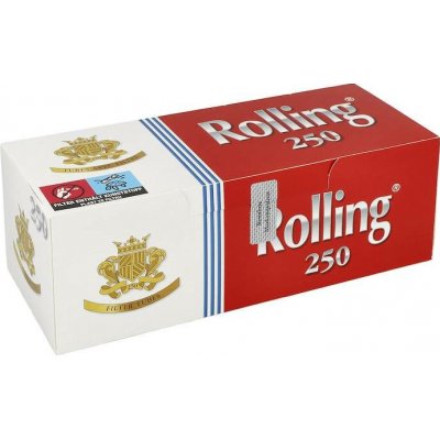 Rolling cigaretové dutinky 250 kusů – Zboží Mobilmania