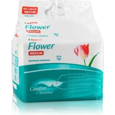 Absorpční podložka pod pacienta Flower 60 x 60 cm 25 ks – Zboží Dáma