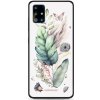 Pouzdro a kryt na mobilní telefon Samsung Pouzdro Mobiwear Glossy Samsung Galaxy A51 - G018G Jemné kvítí