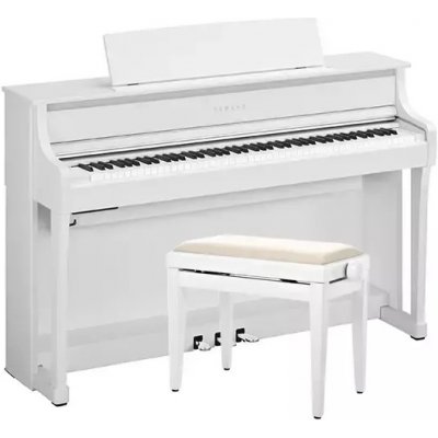 Yamaha CLP 875 WH SET1 – Zboží Mobilmania