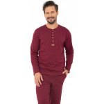 Italian Fashion pánské pyžamo Gordo bordó – Hledejceny.cz