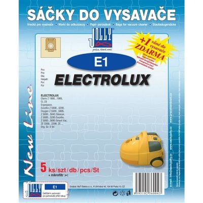 Jolly E 1 (5+1ks) do vysav. ELECTROLUX – Zboží Mobilmania