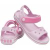 Dětské sandály Crocs Crocband sandal Kids Ballerina Pink