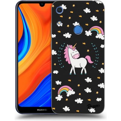 Pouzdro Picasee silikonové Huawei Y6S - Unicorn star heaven černé – Zboží Mobilmania