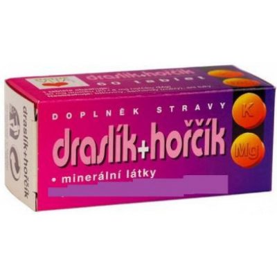 Naturvita Draslík + Hořčík 60 tablet