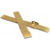 Řemínek k hodinkám Minet Zlatý kovový tah mesh band gold MPSNG14