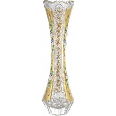 Bohemia Crystal váza na květiny píšťala český křišťál - 255mm – Hledejceny.cz