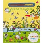 Kdo žije na zahradě? Malování vodou – Zboží Mobilmania