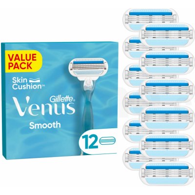 Gillette Venus Smooth 12 ks – Zbozi.Blesk.cz