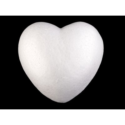 Prima-obchod Srdce 15 cm polystyren bílá – Hledejceny.cz