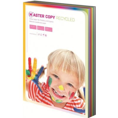 Papír A4 EKO print colour Master duha mix 10 barev 500 listů
