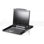 Aten CL-1000N KVM Console LCD 19'' + keyboard + touchpad 19'' 1U – Zboží Živě