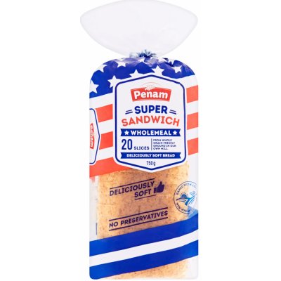 Penam Super Sandwich celozrnný 750 g – Zboží Dáma