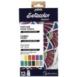 Pébéo Setacolor Shimmer barvy na textil 12 x 20 ml Discovery – Zboží Dáma