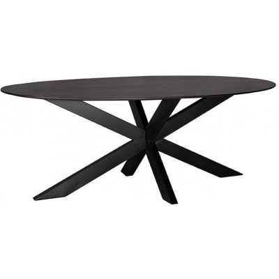 LABEL51 Jídelní stůl Zion černé mangové dřevo