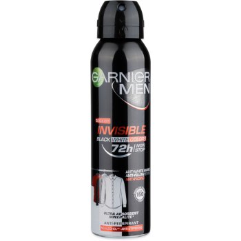 Garnier Men Mineral Invisible Black & White Colors deospray 150 ml
