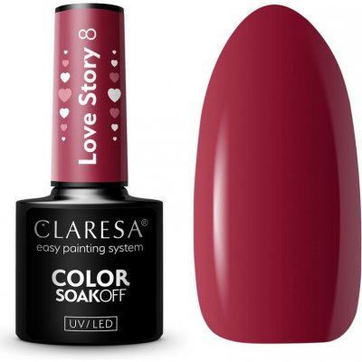 Claresa gél lak Love Story 8 5 g – Hledejceny.cz