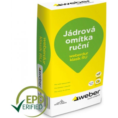 Weberdur klasik RU - jádrová omítka - 25 kg balení 25 kg 1 ks – Sleviste.cz