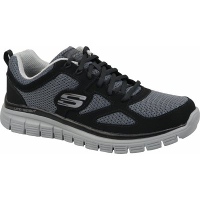 Skechers BURNS AGOURA lehká sportovní obuv 52635-BKGY – Zboží Mobilmania