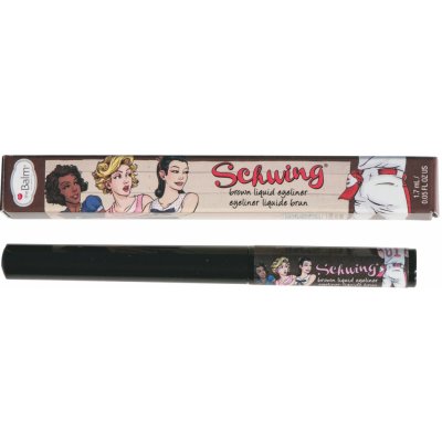 theBalm Tekutá oční linka Schwing! brown 1,7 ml – Hledejceny.cz