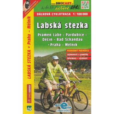 Labská stezka dálková cyklotrasa 1:100T