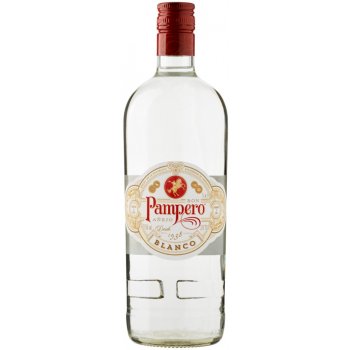 Pampero Blanco 37,5% 1 l (holá láhev)