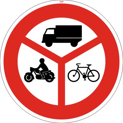 Dopravní Značka B12 Zákaz vjezdu všech vyznačených vozidel – Zbozi.Blesk.cz