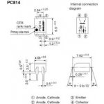 PC814 optočlen 5kV TKR 20-300% DIP4 AC input – Sleviste.cz