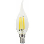 ACA Lighting LED FILAMENT E14 C35 s plamínkem 6W 2700K 230V AC 760lm RA80 FLAM6WWTIP – Hledejceny.cz
