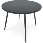 Autronic AZT-L1352 Zahradní stůl 90x90cm, kov šedá – Hledejceny.cz