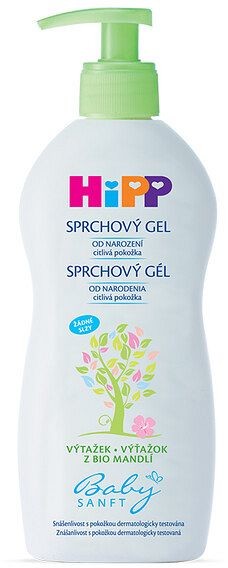 HiPP Babysanft Sprchový gel 400 ml od 119 Kč - Heureka.cz