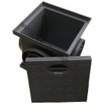 Bielet 250 x 250 mm šedá – Zboží Dáma