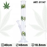 Green Leaf Skleněný bong Multi 40 cm 14,5 mm – Sleviste.cz